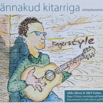 Aldo Järve Rännakud kitarriga CD kaas